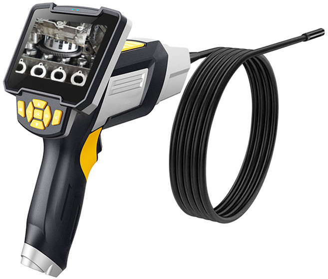 MNC-PRO2 휴대용 4.3인치 액정 산업용 배관 내시경 카메라, MNC-PRO2 액정 내시경 듀얼카메라 10M, 1세트