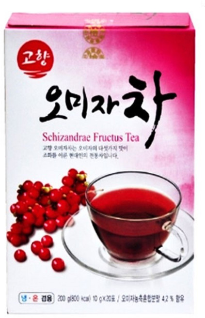 고향 오미자차 담터다방, 200g, 20개입, 4개
