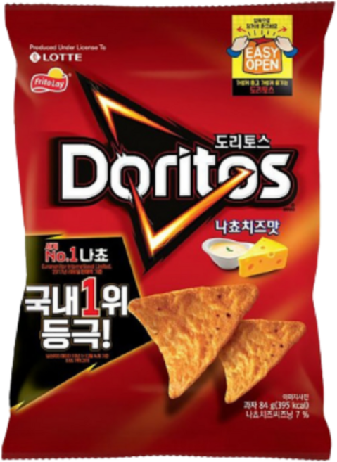 도리토스 나쵸치즈맛 소, 84g, 1개