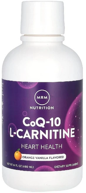 MRM CoQ-10 L-카르티닌 액상 오렌지-바닐라 480ml(16fl oz), 1개 - 쿠팡