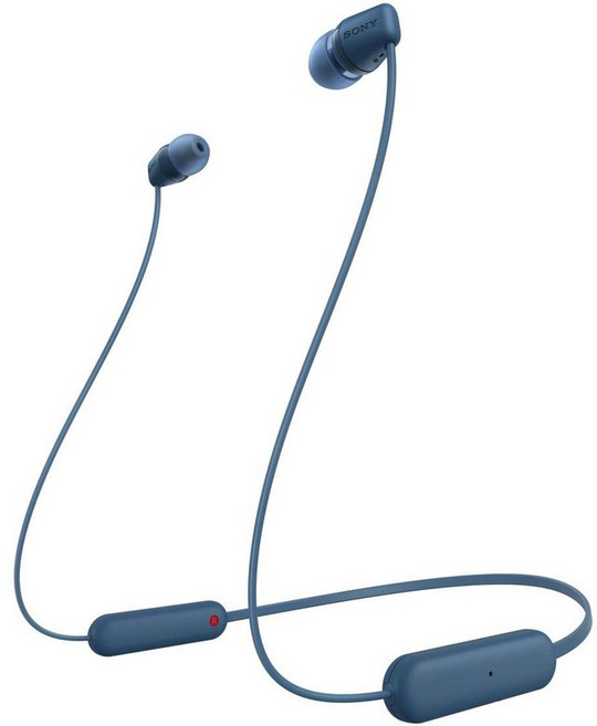 WI-C100:Bluetooth WI-C100 LZ 소니(SONY) 무선 이어폰 대응/25시간 스태미나/IPX4