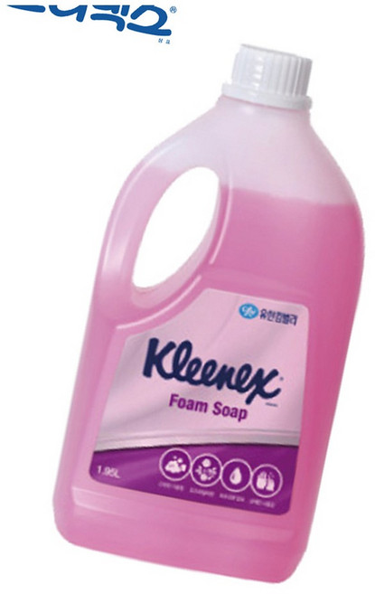 디케이원 손씻기 핸드워시 로즈라일락향 1.95L 1개, 1