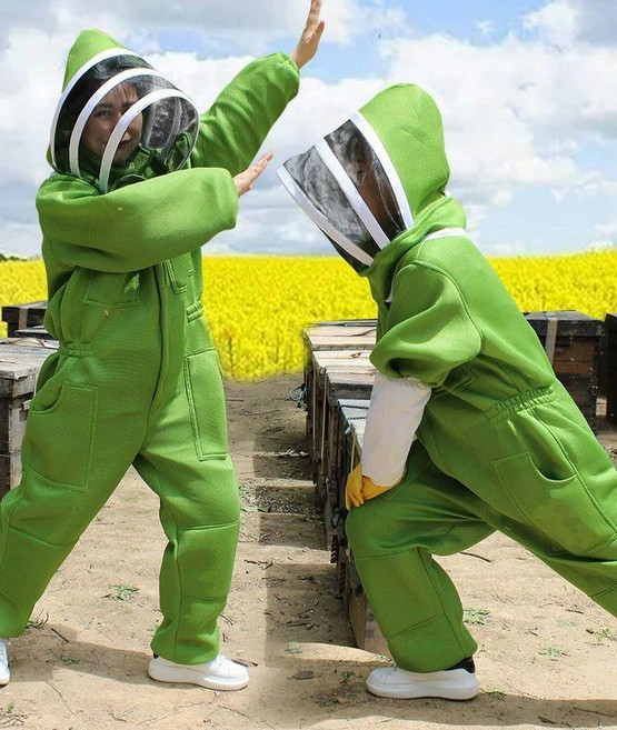 양봉옷 꿀벌 보호복 벌초 방호복 벌퇴치옷 말벌 방충복, 1개, XL