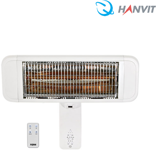 한빛 전기온풍기 사무실난방기 가정용온풍기 FU-4881 난방기 방열기 컨백터 사무실난방기 가정용히터