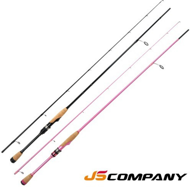 JS컴퍼니 닉스팝2 배스낚시대 핑크에디션 블랙에디션 배스로드, BC712H 베이트대, 블랙 에디션