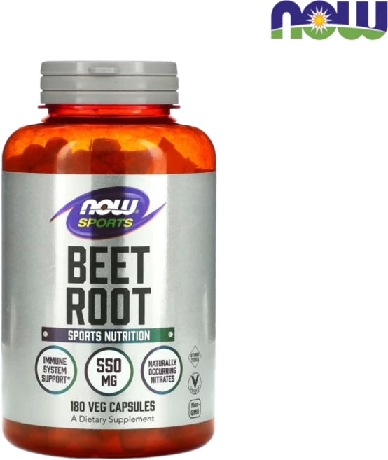 나우푸드 나우스포츠 비트 비트뿌리 550mg 180캡슐 베타인 질산염, 1개, 기본, 180정 - 쿠팡