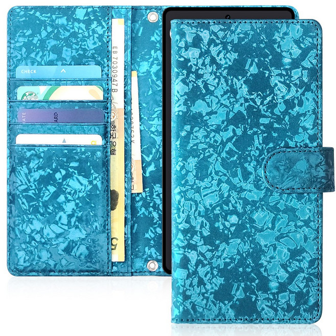 갤럭시 S26 시리즈 S26 / S26플러스 / S26울트라 - 마블 무드 지폐2칸+카드5장 지갑형 손목스트랩 핸드폰 케이스