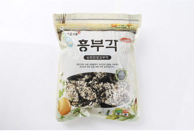 흥부각기가막혀 조각부각180g, 1개, 180g