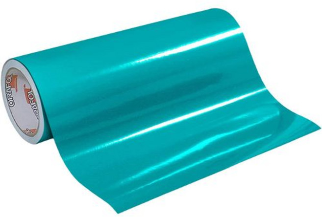 12" x 10피트 광택 Oracal 651 영구 접착 비닐 12" x 10 Ft Roll of Glossy Oracal 651 Permanent Adhesive-Backed Vi, 1개