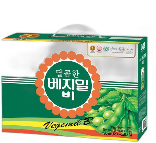 정식품 달콤한 베지밀B 24팩, 190ml
