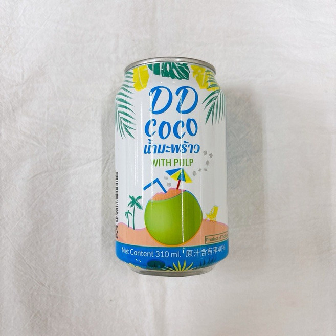 DD COCO 果粒椰子汁 310ml, 1個, 310ml椰子水（到期26年2/1