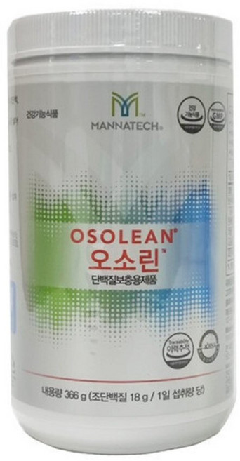 매나테크 오소린 (유청단백농축분말99.9), 1개, 366g