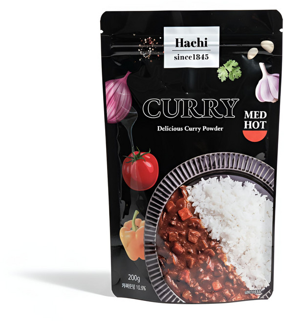 하치 카레루, 200g, 1개