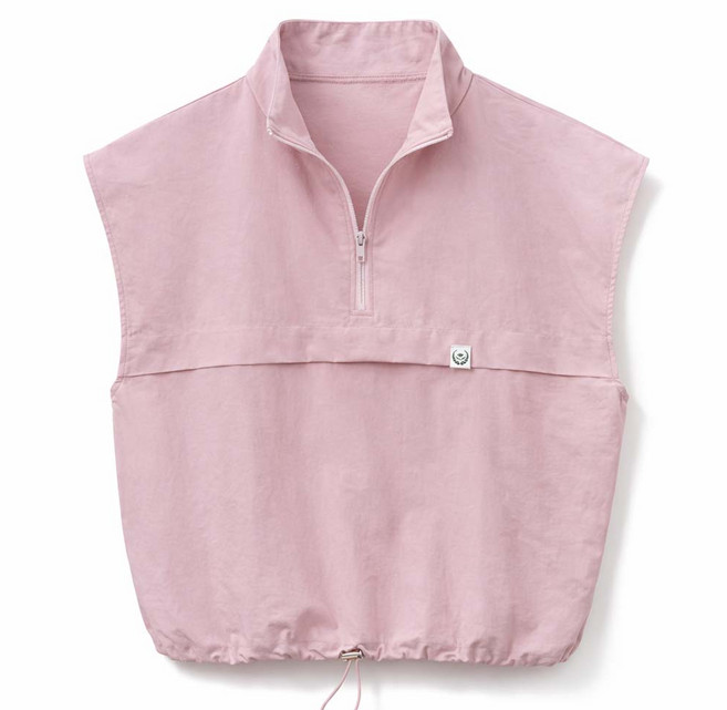 레크레아 아노락 반목 하이넥 집업 여성골프조끼 베스트 바람막이 간절기