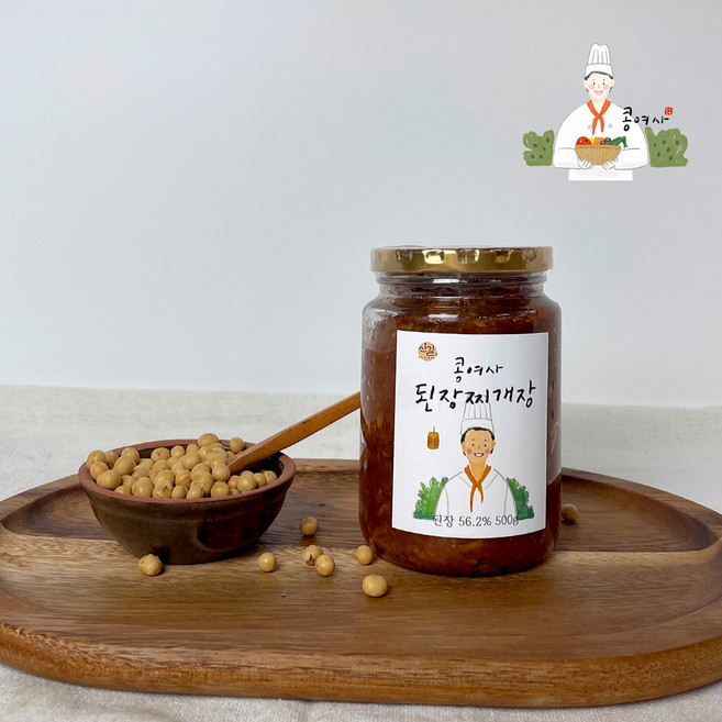 콩여사 육수 낼 필요없는 된장찌개장, 된장찌개장 중 500g, 500g, 1개