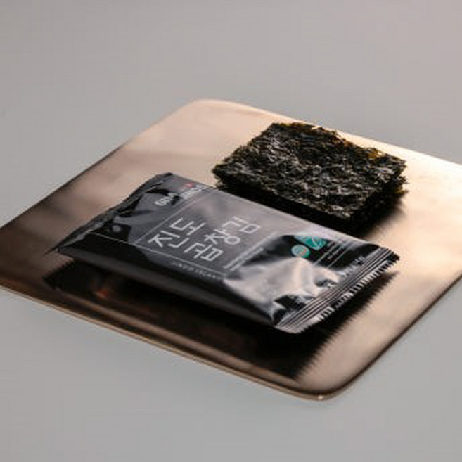 [진도곱창김] 환경과 건강을 생각하며 만드는 무트레이 무조미 진도곱창김, 4g, 63개