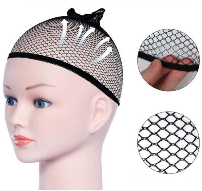 쿠몽 가발머리망 헤어머리망, 20개, 블랙
