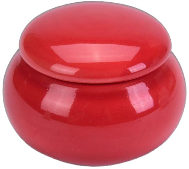 도자기 미니 단지 소품 현관 신발장 풍수 항아리 미니 레드 5ml, 소형 레드 15ml