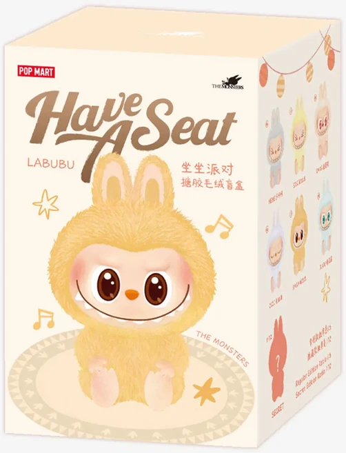 캔디스토어 POPMART LABUBU 팝마트 라부부 마카롱 파티 블라인드박스 인형 키링 랜덤박스, 2개