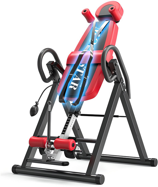 문스타 거꾸리 허리운동기구 꺼꾸리, 레드블랙