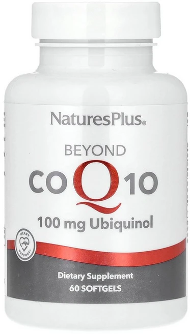 NaturesPlus Beyond CoQ10 유비퀴놀 100mg 소프트젤 60정 NaturesPlus (네이처스플러스), 1개 - 쿠팡