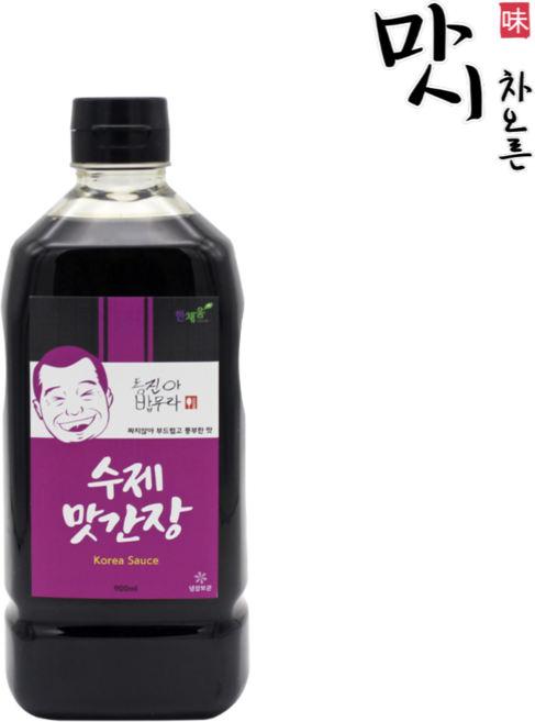 마시차오른 맛있는 간장게장소스 게장용 조림볶음용 저염식 만능 맛간장, 1개, 900ml