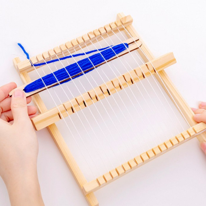 위빙 위빙틀 직조틀 미니 베틀 [핸드 직조기 위빙룸 공예 타피스트리 틀], 단품, 1개