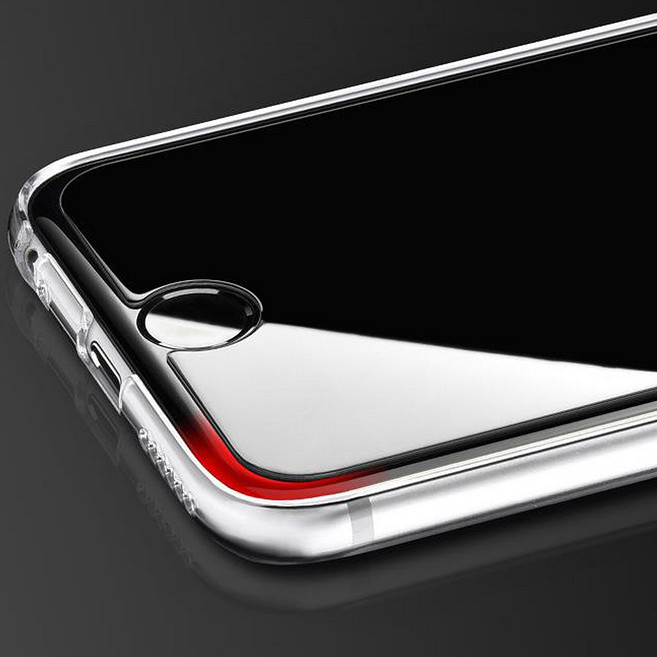 에이링크 호환 아이폰6 아이폰6s 강화유리필름 고선명 고투명 (전면투명), 1개