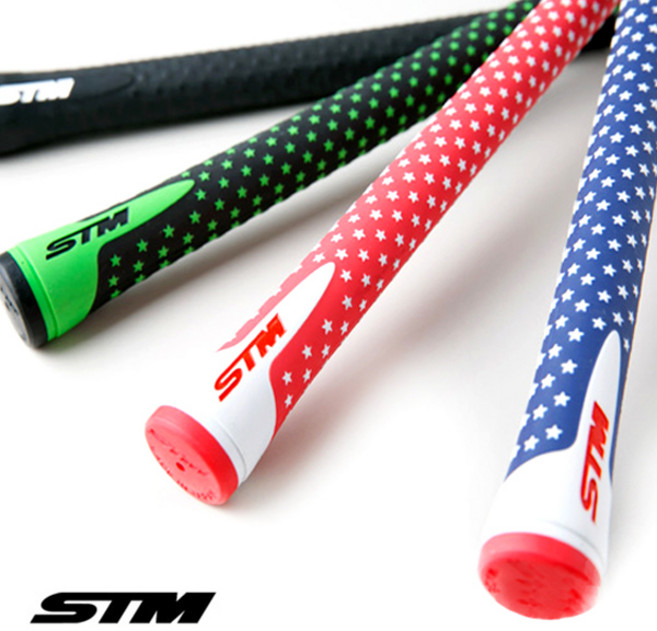 [STM] S1 PROTOTYPE 프로토타입 골프 립 라운드 그립 4color49g, 레드 화이트(라운드), 1개