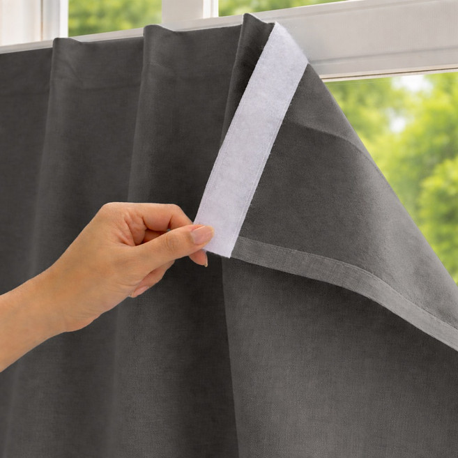 머스트킵 99% 듀얼 텍스쳐 붙이는 암막커튼