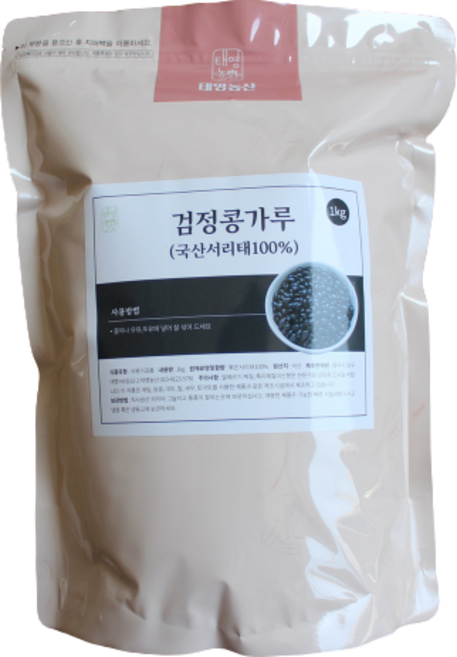 태영농산 국산100% 검정콩가루 1kg, 1개
