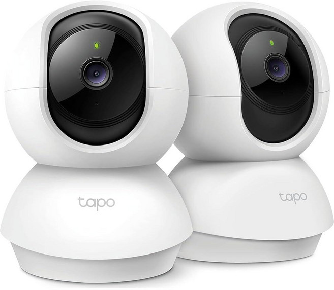 TP-Link 타포 2K 팬/틸트 홈 보안 카메라 2개 (C210P2), TPLink 타포 2K 팬틸트 홈 보안 카메라 2개 C, 블랙, C210P2