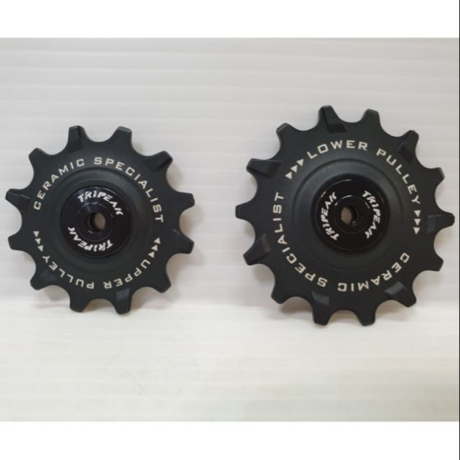 含安裝Tripeak 12/14T加大陶瓷導輪-直接裝上 適合:R8000.R8050電變.R9100.R9150電變, 1個