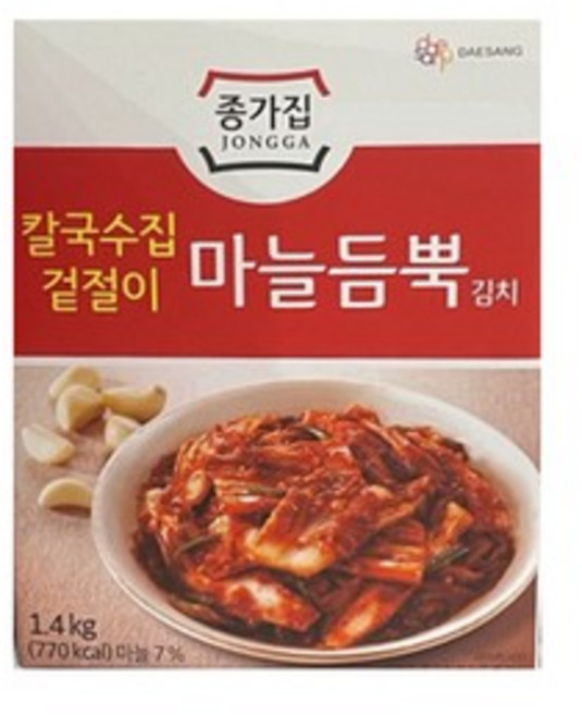 코스트코 종가집 마늘김치 1.4kg_냉장, 1.4kg, 1개