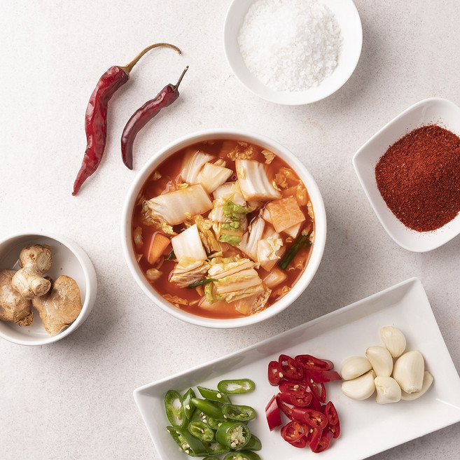 주왕산김치 국산 나박물김치, 5kg, 1개