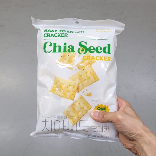 노브랜드 치아씨드 크래커, 2개, 230g