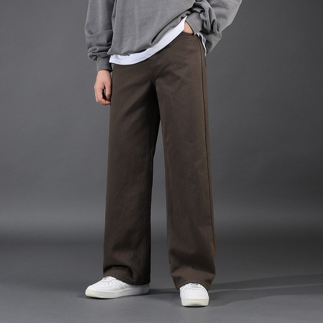 후앙스 3단 기장 와이드 뒷밴딩 오버핏 면 코튼 팬츠 GZCP-5207