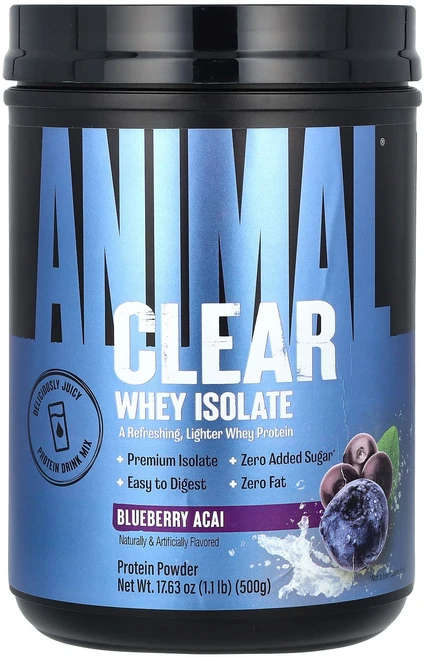 몸관리하세요 겨울입니다 Animal Clear 분리유청 블루베리 아사이 500g(1.1lb) 특별관리진행, AnimalClear분리유청블루베리아사이500g11lb, 500g, 1개 - 쿠팡