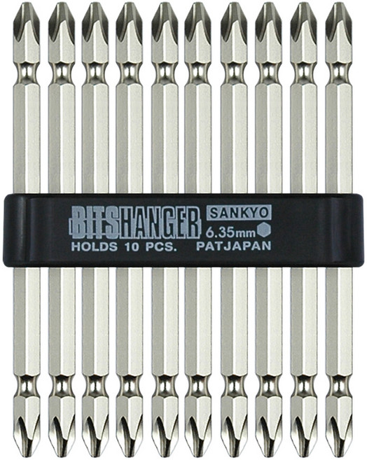 비트세트 SV-110 +/+ 110mm 10P 드라이버 자석비트, 1세트