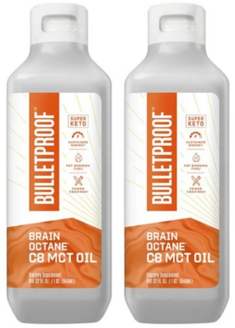 불렛프루프 브레인 옥테인 오일, 946ml, 2개 - 쿠팡