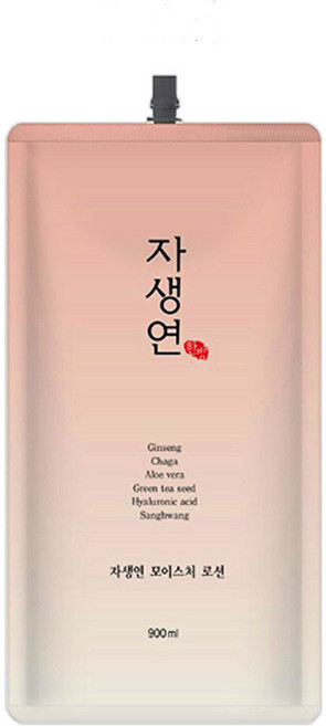 댕기머리 자생연 모이스처 로션 900ml 리필 로션/에멀젼, 2개