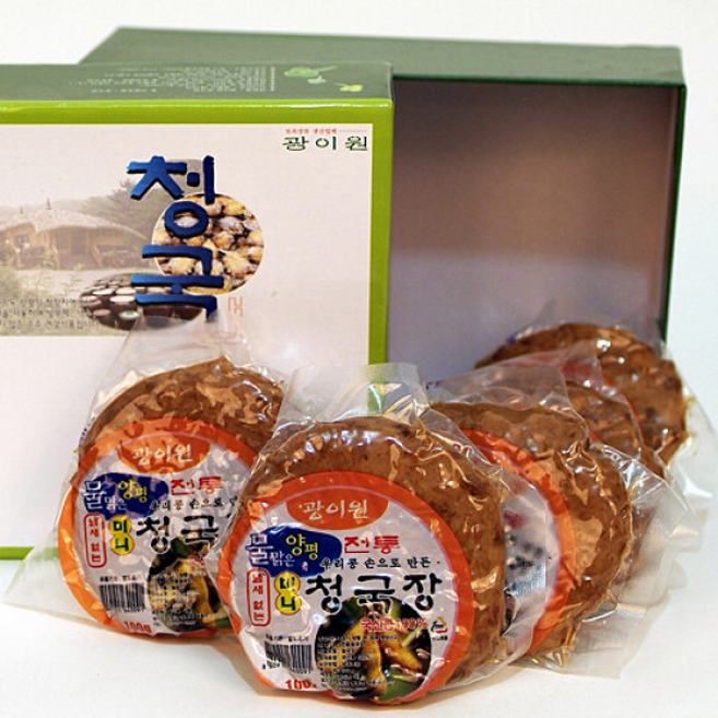 청국장 세트 물맑은 양평 용문산, 8개, 100g