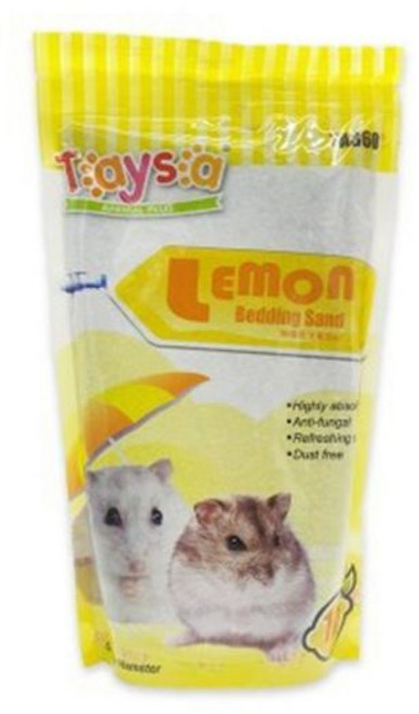 테온셀 TAYSA 토끼사료 토끼건초 햄스터 벤토나이트 토끼먹이 1kg 모래 레몬향 토끼용품 토끼화장실, 1개