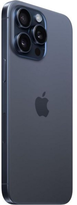 Apple iPhone 15 Pro Max 1TB Cricket Wireless용 블루 티타늄(재생품), Blue Titanium, 1 GB + Renewed, Blue Titanium, 1GB