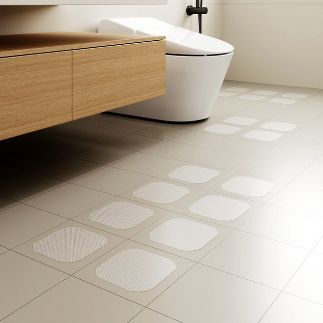 스피세프 욕실 미끄럼방지 스티커 화장실타일 논슬립, 투명, 20개