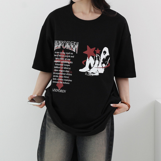 루나샵 스타걸 반팔 티셔츠