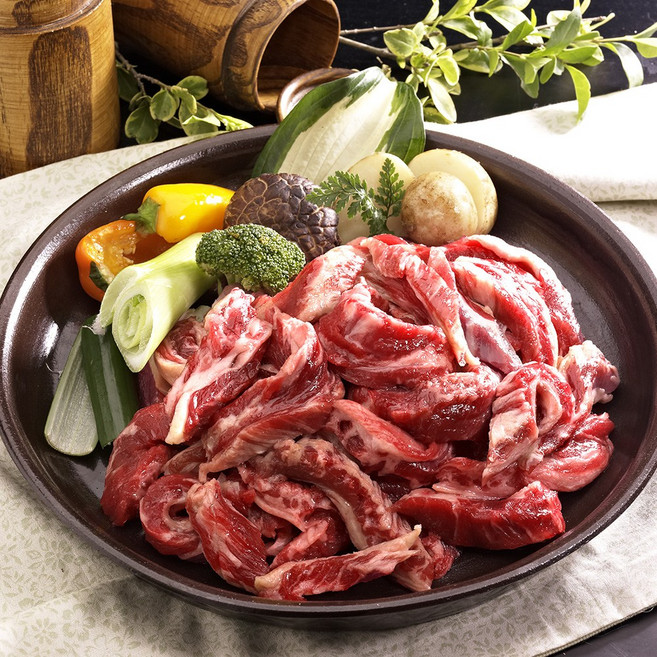 소고기 갈비살 *4팩 소분포장 1세트, 600g, 1개