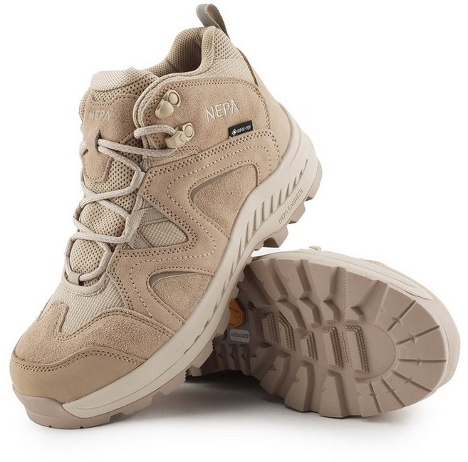 국내백화점 네파 등산화 남녀 고어텍스 트레킹화 칸네토 트랙션 맥스 7LE7605 J08 가벼운 트레킹 (BK파우치증정)