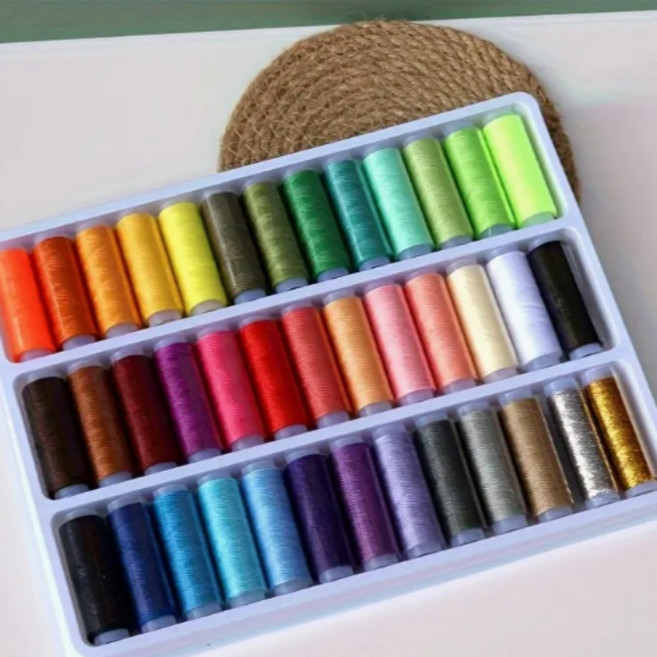 또도리 가정용 바느질 재봉실 미싱실, 1개, 39색 혼합