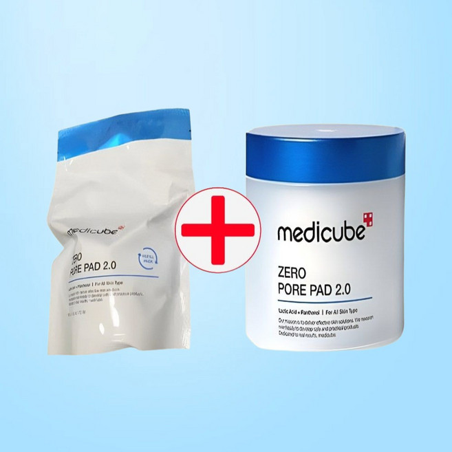 메디큐브 제로 모공 패드 2.0 리필 (70매+70매), 2개